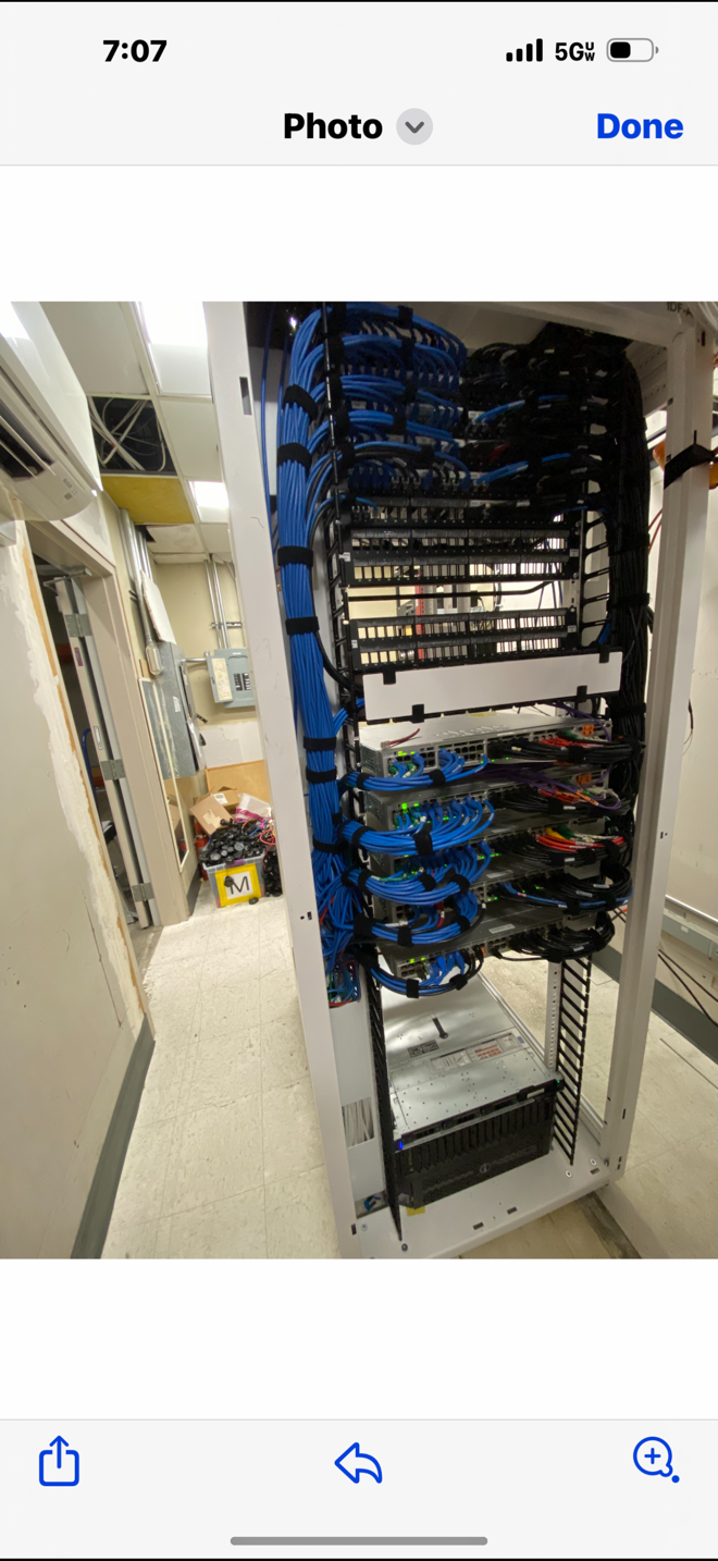 Structured Cabling — Office Build-Out